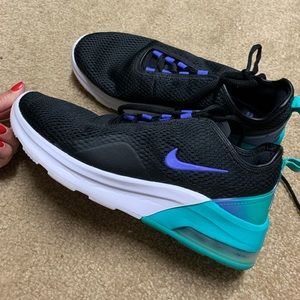 Nike Air Max Motion 2 'Black marble teal purple Sneakers - 7.5